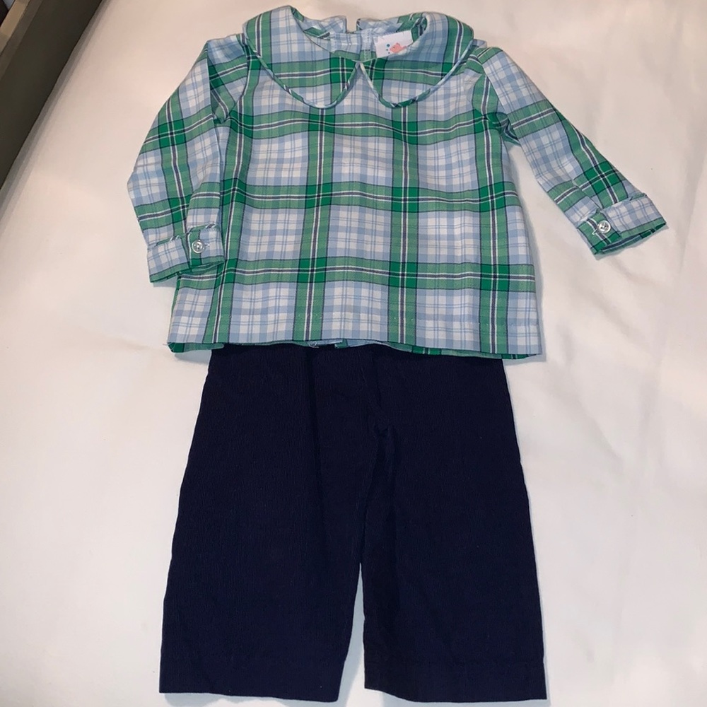 Stitchy Fish toddler outfit